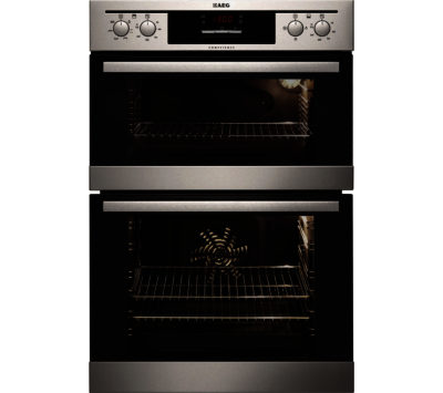 AEG  DE401302DM Electric Double Oven - Stainless Steel